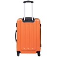 thumbnail image 4 of 3 Pièces Sac de Voyage Sac à Dos Valise Trolley Orange, 4 of 7