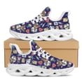 thumbnail image 1 of Zapatos vulcanizados con estampado de médico de hospital, zapatos de enfermería con estampado de oso y bocetos de moda, cómodos y transpirables para correr, 1 of 6