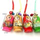 thumbnail image 2 of Hotusi Juego de 12 llaveros con dijes de joyería de moda, llaveros de madera Matryoshka, muñecas rusas, llaveros, regalos decorativos, 2 of 5
