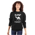 thumbnail image 3 of Hump Day Camel Wednesday Weekday Unisex Plus Fleece Graphic Sweatshirt Brisco Brands 2X, 3 of 5