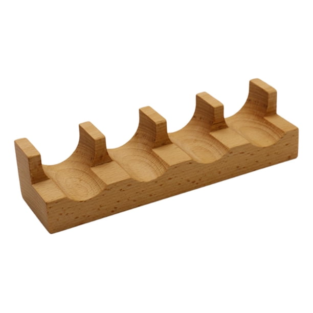 Soporte para tacos de sushi, soporte para rollos de sushi, plato decorativo en forma de U 4 espacios