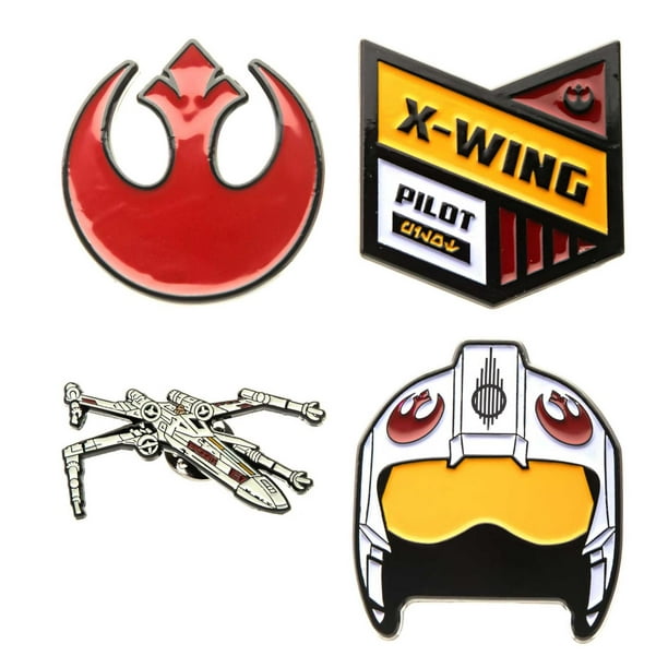 Star Wars - Star Wars Rebel Alliance Enamel Pins | Set of 4 - Walmart