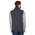 thumbnail image 2 of CORE365 CE701 Men's Cruise Two-Layer Fleece Bonded Soft Shell Vest-Carbon-L, 2 of 3