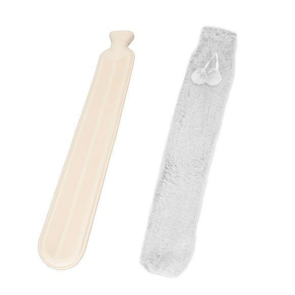 Hot Water Bag Hot Water Bottle Hand Warm Water Bag Rubber Hot Water Bottle Explosionproof Hot Water Pouch 2000ML Hand Warm Water Bag Explosionproof Rubber Plush Hot Water Bottle