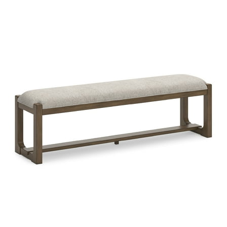 Signature Design by Ashley Cabalynn Farmhouse 63" Dining Bench, Light Brown