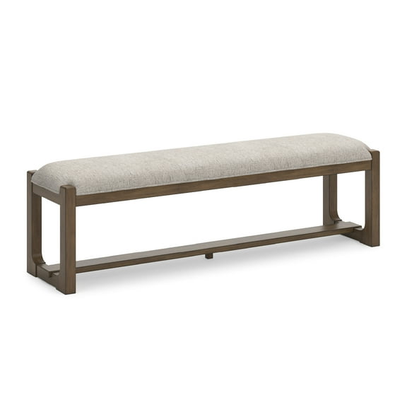 Signature Design by Ashley Cabalynn Farmhouse 63" Dining Bench, Light Brown