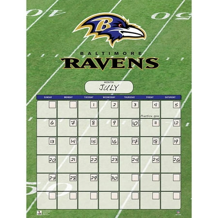 Baltimore Ravens Perpetual Calendar, Baltimore Ravens by Turner Licensing