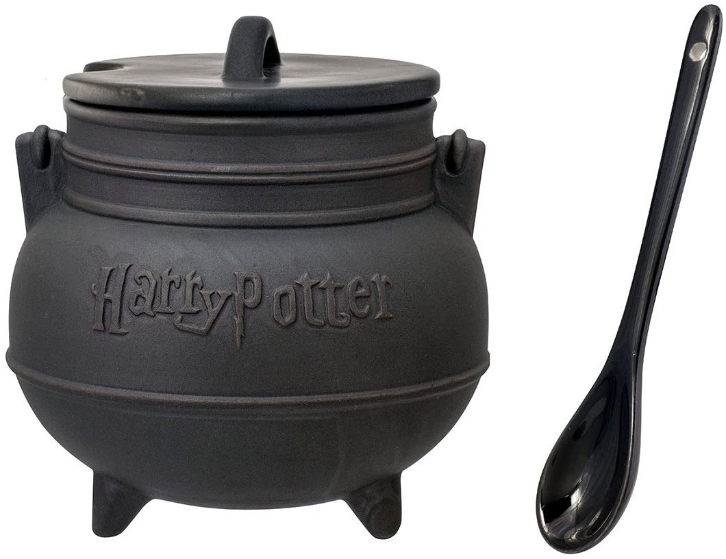 Harry Potter Ceramic Cauldron Mug w/spoon - image 4 of 8