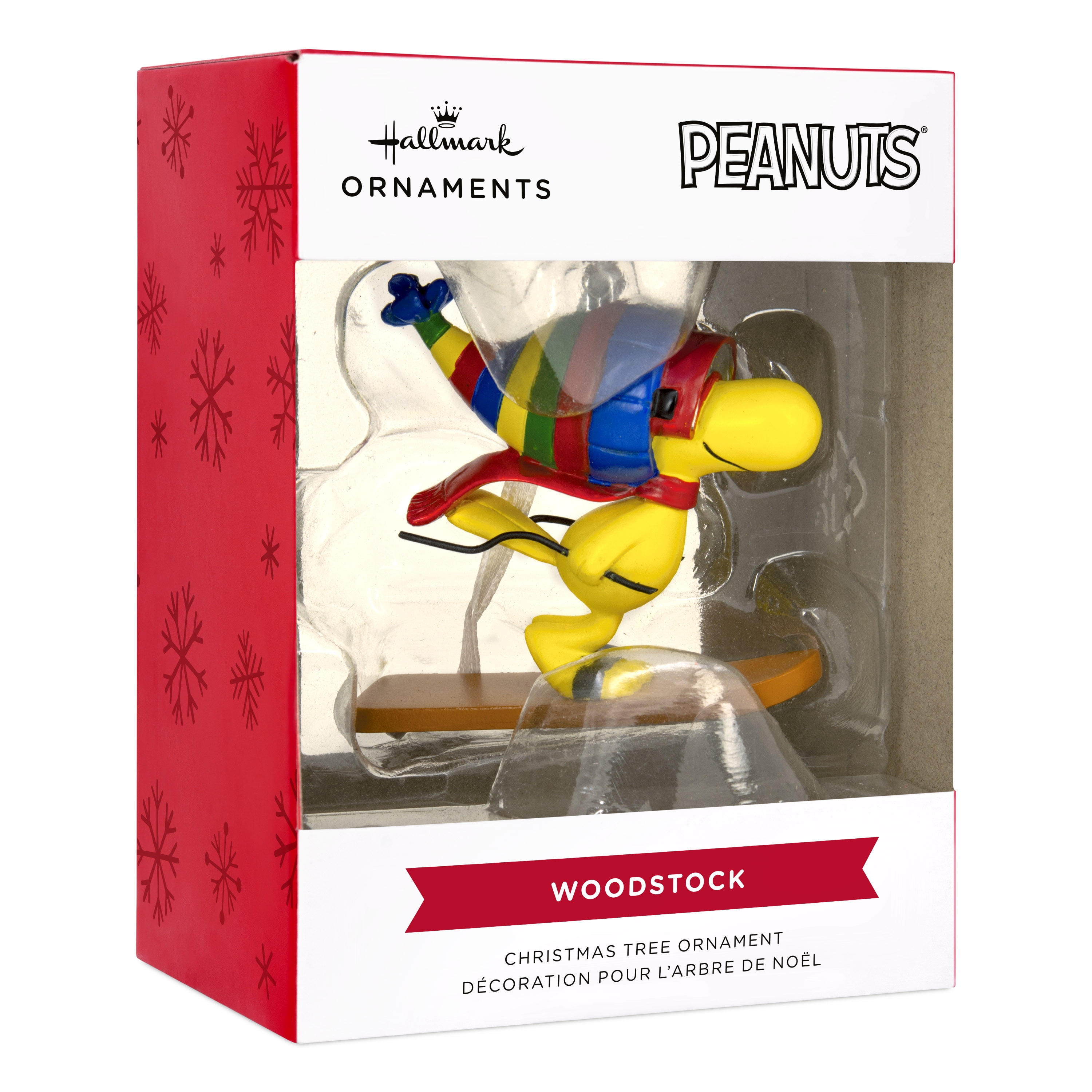 Hallmark Peanuts Woodstock Skiing Christmas Ornament
