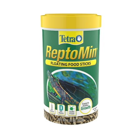 Tetra ReptoMin Floating Food Sticks for Aquatic Turtles, Newts and Frogs, 2.83 oz