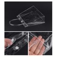 thumbnail image 3 of Bolsas de regalo transparentes Sdootjewelry, paquete de 36 con asas de PVC de 20 x 20 x 8 cm, 3 of 7