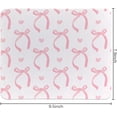 thumbnail image 4 of Coquette Trendy Pink Bow Mouse Pad,Pink Desk Mat Personalized Mouse Mat Design,Pink Mouse pad for Desk Home Office Gaming Working,Gifts for Girls Women Female Friends,9x8 inches, 4 of 4
