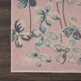 thumbnail image 2 of Nourison Tranquil 8'10" X 11'10" (9' x 12') Pink Indoor Area Rug Bohemian Botanical Vine and Bloom by Nourison, 2 of 9
