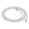 thumbnail image 1 of Unique Bargains 1.5 Yard 6 mm Rhinestone Tube Rope DIY Diamond String for Trouser Drawstring Sweaters White Mesh White Diamond, 1 of 5
