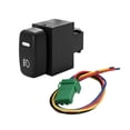 thumbnail image 3 of Interruptor Modificación Coche Interruptor Antiniebla Con Cable Adecuado para Pajero Lancer, 3 of 7