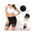 thumbnail image 4 of Women’s Lace Flower Short Leggings Under Dresses Seamless Solid Color Underwear for Spring Summer, 4 of 9