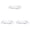 Clear 3 Packs, variant on Transparent Plastic Corn Tray Corn Rack Corn Storage Tray Barbecue Tray Tools