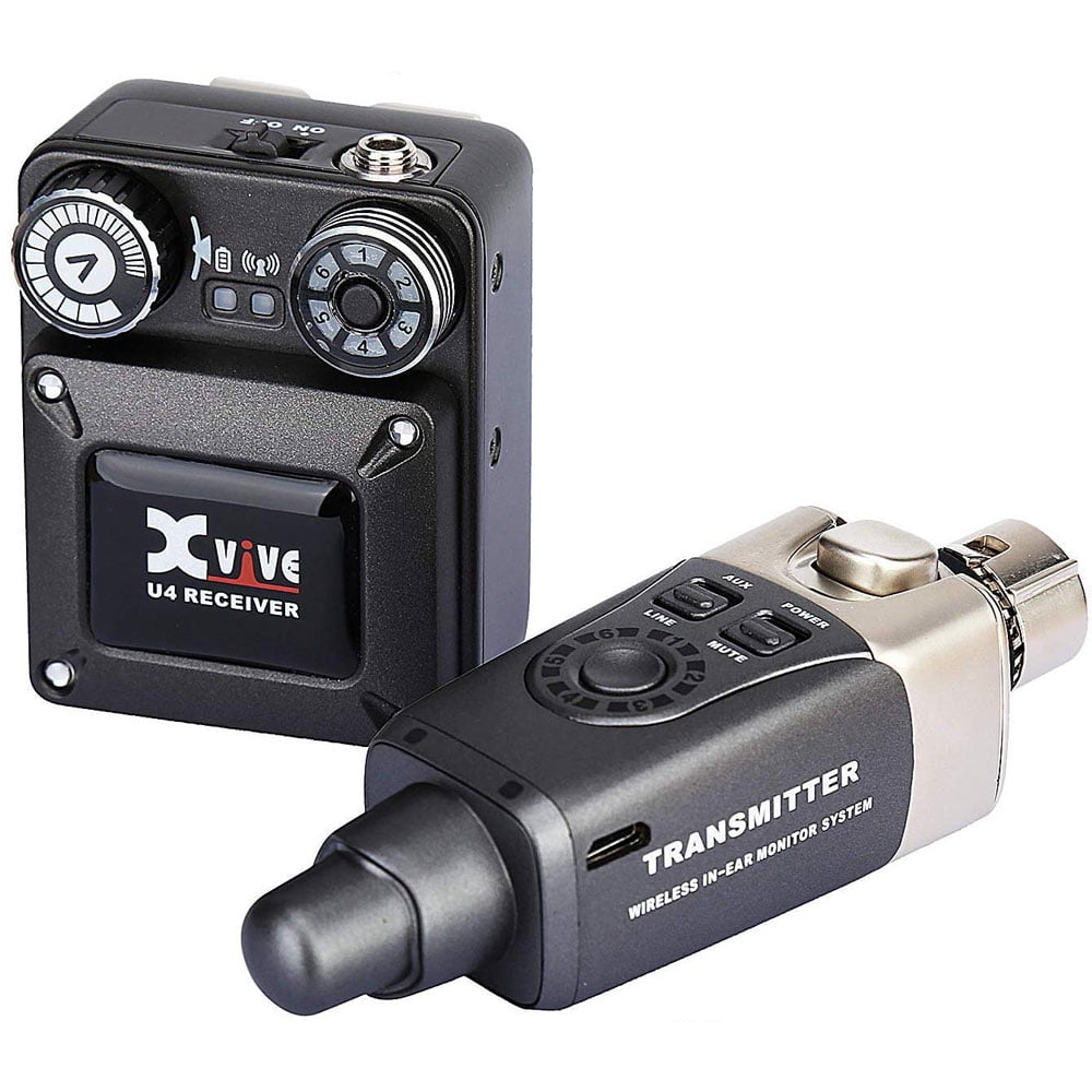 【超美品】 Xvive U4 MONITOR Wireless System Xvive U4 In-Ear Monitor Wireless System with RAVPower 6700mAh USB
