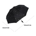 thumbnail image 3 of Folding Automatic Umbrella - Auto Open Close With Crown Pattern, Uv Protection, Sun Rain Dual Use - For Women, Men, Students, 3 of 4