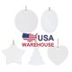 thumbnail image 2 of Almacén de EE. UU., envío gratis, 200 Uds., decoración colgante para árbol de Navidad, adornos de cerámica de sublimación personalizados en blanco, 2 of 4