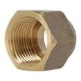 thumbnail image 1 of Tuerca Flare Para Aire Cluxer Bronce Dorado 5/8", 1 of 3