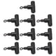 thumbnail image 2 of Nimomo Conector Giratorio De Pesca En Forma De T, 10 Uds., Conector De 3 Vías, Línea Cruzada, Piezas De Aparejos De Pesca Giratorios para Exteriores, 2 of 5