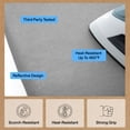 thumbnail image 6 of GORILLA GRIP Scorch Resistant Ironing Board Cover, Silicone Coating, Hook and Loop Fastener Strap, Gray, 6 of 10