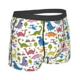 thumbnail image 2 of KLL Cute Dinosaur Men's Cotton Boxer Briefs Underwear-Medium, 2 of 8