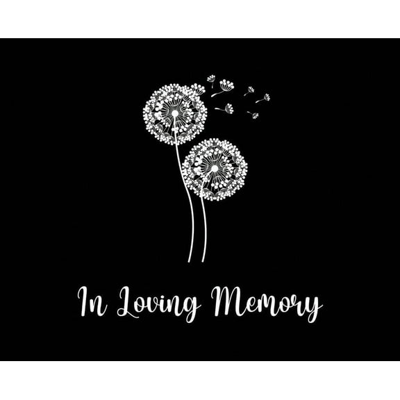 Celebration of life, funeral book, Condolence book to sign (Hardback cover), (Hardcover)