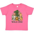 thumbnail image 3 of Inktastic Wild One 1st Birthday Safari Animals Boys or Girls Baby T-Shirt, 3 of 5