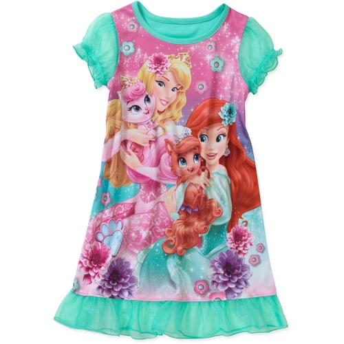 Disney Baby Girls' Princess & Pals Nite Gown - Walmart.com