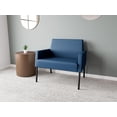thumbnail image 2 of Lesro Mystic Lounge Reception Bariatric Chair in Blue, 2 of 5