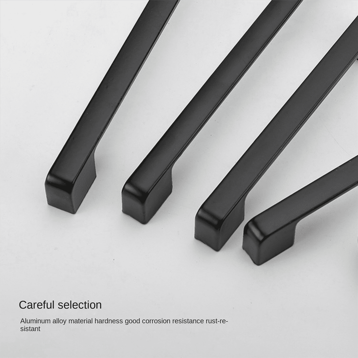 30Pcs Black Handles for Furniture Knobs and Handles Kitchen Handles Drawer Knobs