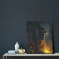 thumbnail image 5 of KLL Glowing Snake Dark Forest Print Canvas Wall Art, Canvas Painting Prints Canvas Art Wall Decor Home Decoration for Living Room Bedroom Office, 5 of 6