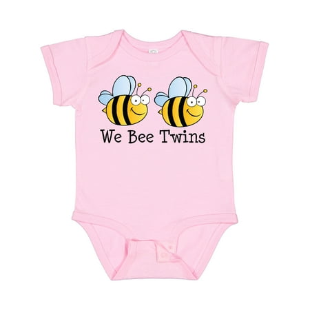 

Inktastic We Bee Twins Gift Baby Boy or Baby Girl Bodysuit