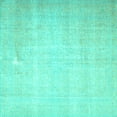 thumbnail image 1 of Ahgly Company Indoor Square Persian Turquoise Blue Traditional Area Rugs, 3' Square, 1 of 4