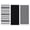 Black, variant on Serafina Home Yellow And White Kitchen Hand Dish Towels: Oversized 28" x 16",100% Cotton Cloth Soft Cleaning Drying Absorbent Assorted Design, Set of 3 Multipurpose for Everyday Use&nbsp;
