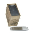 thumbnail image 6 of Pactiv Evergreen Aluminum Steam Table Pan Lid, Fits One-Third Size Pan, 0.5" Deep, 6.19 x 12.31, 200/Carton, 6 of 6