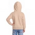 thumbnail image 4 of Arshiner 2-Pack Girls Oversized Hoodies Pullover Sweatshirts with Kangaroo Pocket, Kids Fashion Casual Outfits Fall Winter Clothes, Soft Solid Classic Pull-On Hooded Sweatshirts for Kids 3-10Y, 4 of 5