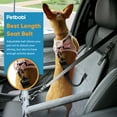 thumbnail image 3 of Petbobi Dog Car Seat Waterproof and Portable Pet Booster Carrier Seat with Safety Clip-On Leash and PVC Support Pipe for Small/ Medium Dog up to 15lbs, 3 of 8