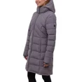 Bench Women's Hooded Long Puffer Coat Jacket, Gray, Medium - Walmart.com