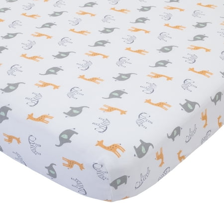 Child of Mine Crib Sheet - Safari Animal print