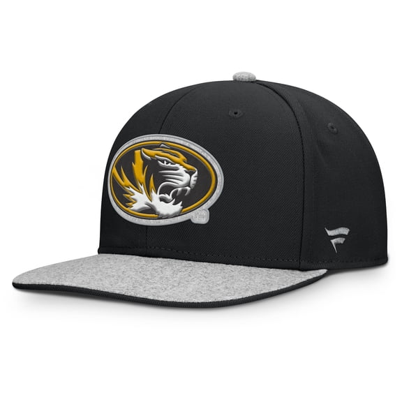 Men's Fanatics Black Missouri Tigers Loden Snapback Hat
