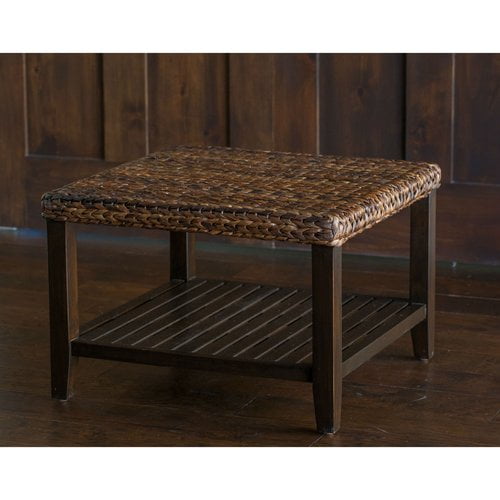 Birdrock Home Abaca Coffee Table Walmart Com Walmart Com