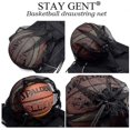 thumbnail image 5 of Mochila De Baloncesto Con Cordón Para Niños, Mochila De Fútbol Plegable, Bolsa De Gimnasio, Mochila, Bolsa De Deportes Con Bolsa De Red De Pelota Extraíble Para Canasta De Béisbol De Voleibo, 5 of 5