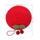 thumbnail image 2 of unbranded Gorro De Fieltro Para Mascotas Con De Cereza Para Perros Y Pequeños, 2 of 7