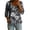 #0391-Multicolor, variant on Favoffer Women's Floral Print Button Down Shirts V Neck 3/4 Sleeve Loose Fit Casual Tops Lightweight Blouses for Office Work Vacation Daily