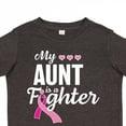 thumbnail image 4 of Inktastic Breast Cancer Awareness My Aunt is a Fighter Boys or Girls Toddler T-Shirt, 4 of 5