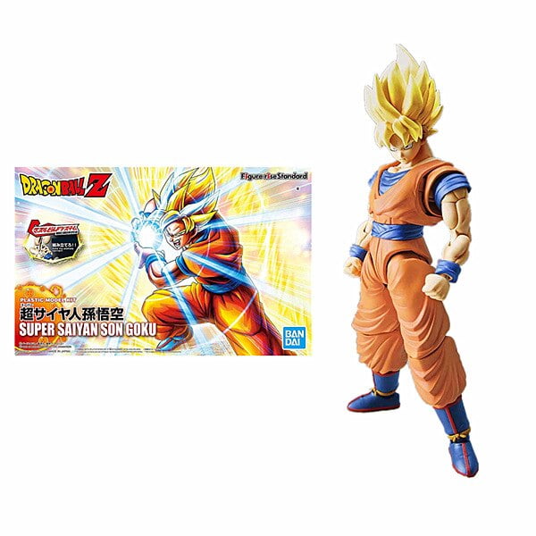 Bandai-figura de acción de Dragon Ball Z, Original y auténtico, 15 estilos, modelo Broli Cell Son Gokou