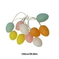 thumbnail image 3 of Easter Clearance! Easter Eggs String Lights Battery Operated 5 FT 10 LED Colorful Easter Egg Fairy String Lights For Easter Spring Party Fireplace Mantels Entrance Tree Home Decoration, 3 of 4